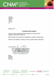 Gintare Jonaityte biomedicina